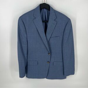 Ralph Lauren Classic Blue Plaid Blazer